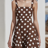 Dotty | Abito Corto Senza Maniche a Pois