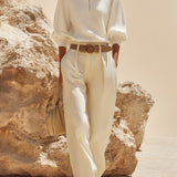 Oleandra | Completo Camicia e Pantalone in Cotone