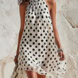 Pollet | Abito Mini Chiffon a Pois